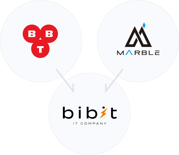 システム開発会社 株式会社bibit(ビビット)の組織図